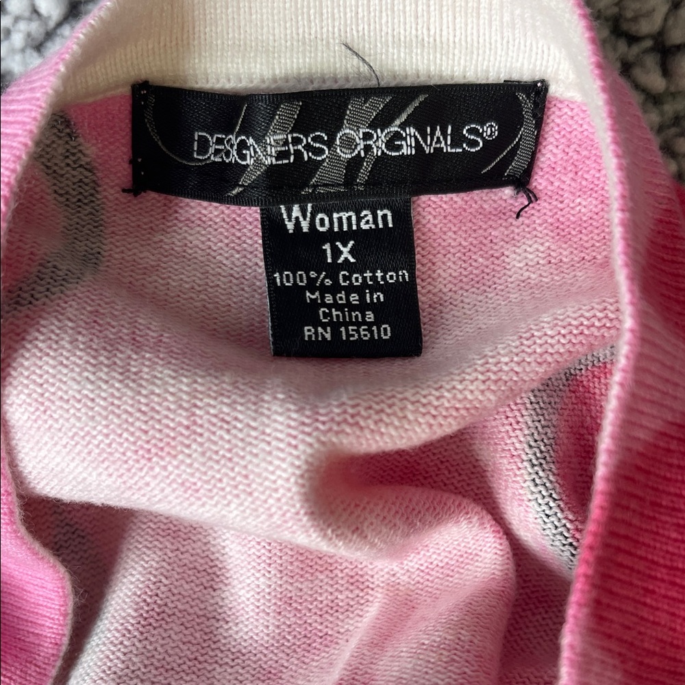 Designers Originals Pink and Orange Floral Cardigan - Picture 6 of 6